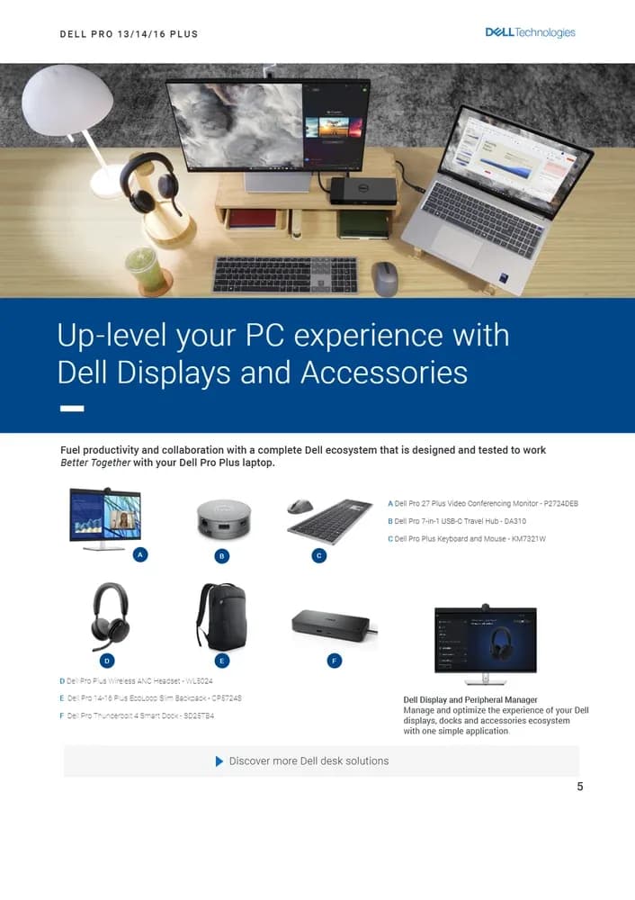 Dell Pro 15 Essential PV15250 Intel Core 3 100U 14TH GEN