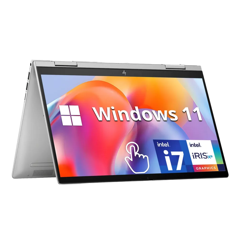 HP OMNIBOOK X FLIP 16-AS0023DX (X360) INTEL ULTRA 7 256V 16GB RAM 1TB SSD 16" 2K IPS LED TOUCHSCREEN BACKLIT KEYBOARD HP 5MP IR CAMERA WINDOW 11 HOME